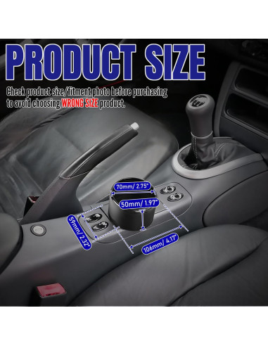 Soporte para Tazas de Consola Central BILLFARO para Porsche