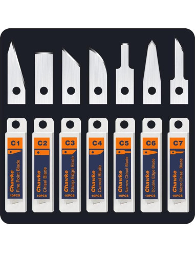Hojas de Repuesto Cuchillo Cortador Ultrasónico Chawke CK01 50pcs
