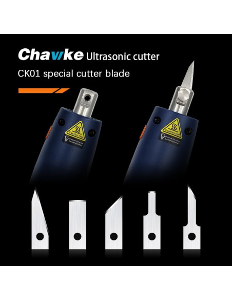 Hojas de Repuesto Cuchillo Cortador Ultrasónico Chawke CK01 50pcs