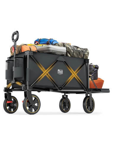Carro Plegable Timber Ridge 49" con Puerta Trasera y Frenos