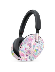Carcasa de Fibra de Carbono MightySkins para Auriculares Sony WH-1000XM5 - Paleta de Unicornio