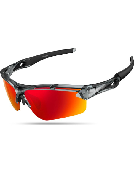 Gafas de sol deportivas Rosemal 7253 polarizadas UV400 Gafas de sol deportivas Rosemal 7253 polarizadas UV400