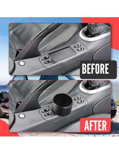 Soporte para Tazas de Consola Central BILLFARO para Porsche