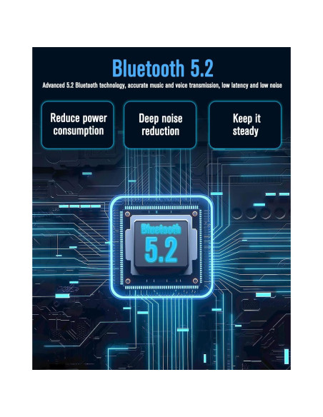 Módulo Bluetooth 5.4 MUSICOZY para Auriculares para Dormir