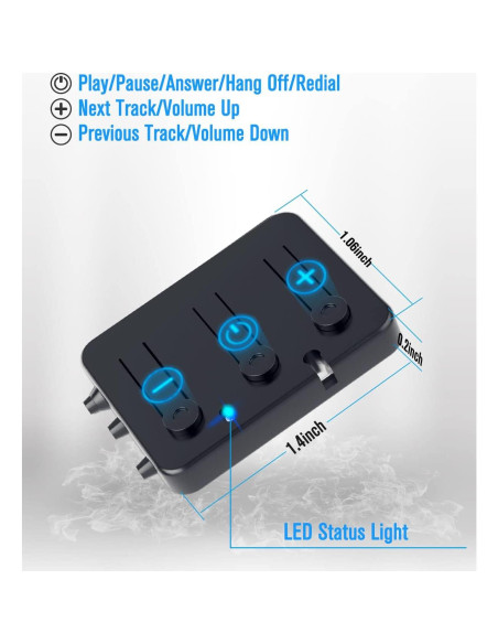 Módulo Bluetooth 5.4 MUSICOZY para Auriculares para Dormir