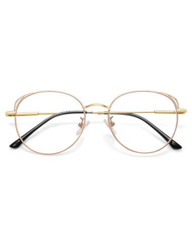 Gafas de Sol SOJOS Cat Eye con Bloqueo Luz Azul para Mujer