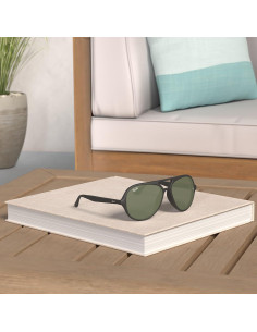 Gafas de sol Ray-Ban Rb4376 Aviador 57mm Negro Verde 2