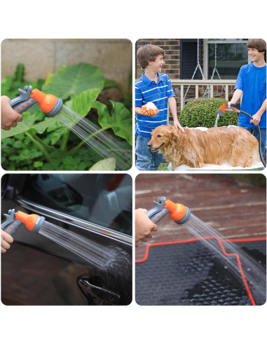 Carrete de Manguera de Jardín Retráctil GAOMON 21.9 m Pared