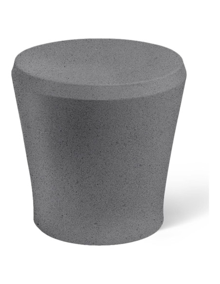 Mesa Lateral Affinity Ledge Lounger Gris Granito 45.72cm