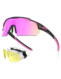 Gafas de Ciclismo X-TIGER con 5 Lentes Intercambiables