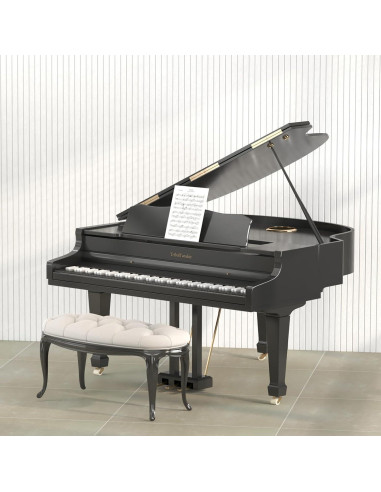 Paneles Acústicos TONOR 4 Piezas 120x60 cm Autoadhesivos Blanco