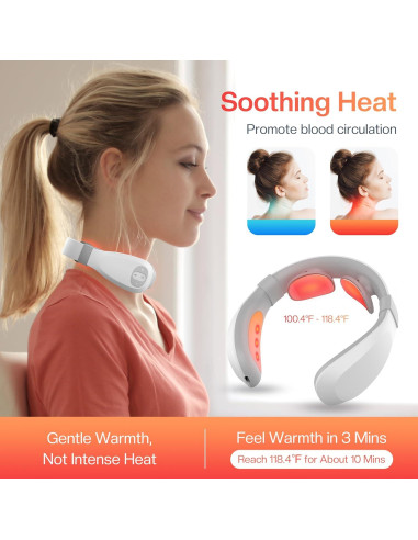 Estimulador Eléctrico Transcutáneo COMFIER ST-304 con Calefacción