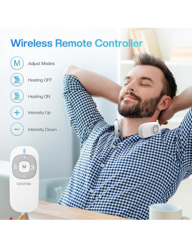 Estimulador Eléctrico Transcutáneo COMFIER ST-304 con Calefacción