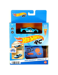 Auto Control Remoto Hot Wheels R/C 1:64 Azul - Diecast