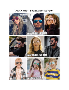 Gafas de sol aviador Pro Acme polarizadas 58mm UV 100% 2