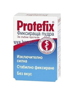 Polvo Adhesivo 20g Protefix Fijación Extra Fuerte Dentaduras