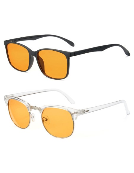 Gafas Bloqueadoras de Luz Azul Cyxus 2 Pack para Gamers