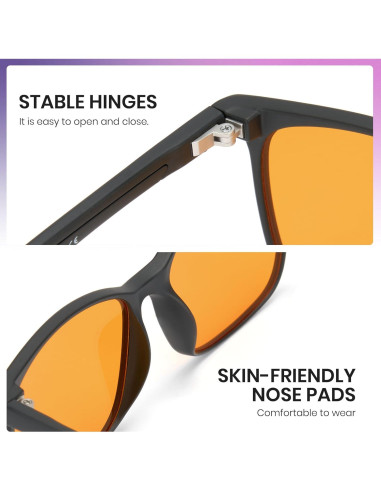 Gafas Bloqueadoras de Luz Azul Cyxus 2 Pack para Gamers