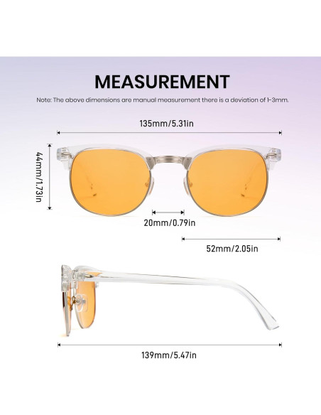 Gafas Bloqueadoras de Luz Azul Cyxus 2 Pack para Gamers