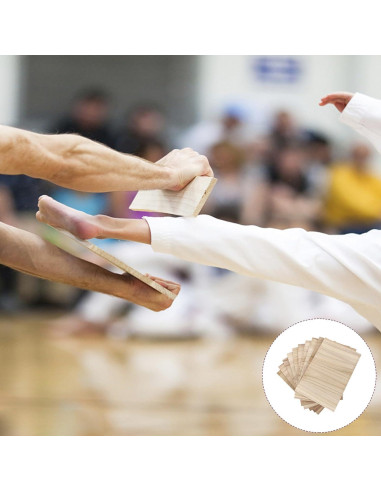 10 Tableros de Rompimiento de Taekwondo Veemoon 30x20x0.6cm