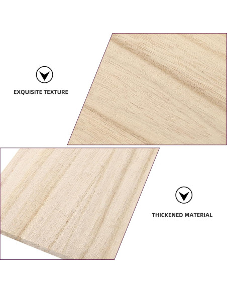 10 Tableros de Rompimiento de Taekwondo Veemoon 30x20x0.6cm