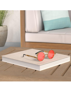 Gafas de sol retro steampunk Frienda 4 piezas unisex 2