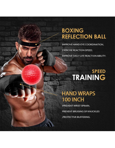 Saco de Boxeo Colgante Vacío Xitumaoyi 100x30cm para Adultos