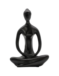 Estatua de Buda Minimalista Bellaa 20.32 cm Hecha a Mano 2