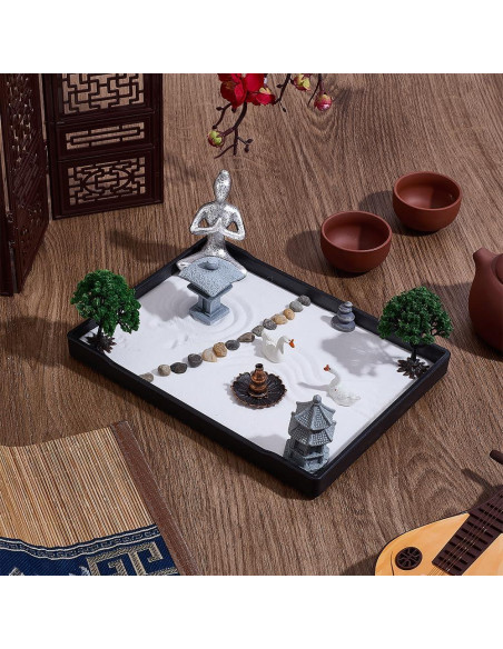 Kit Jardín Zen de Meditación Webeedy - 23.1x16x5.1cm