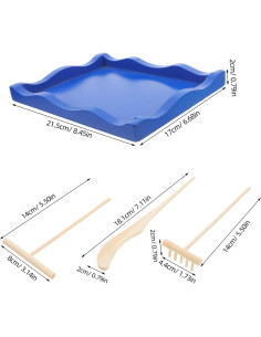 Set de Herramientas de Jardín Zen Mini SUPVOX - 4 Piezas 2