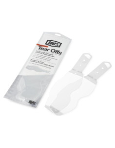 Hojas Laminadas Tear-Offs 100% 2 x 7 Paquete para Gafas