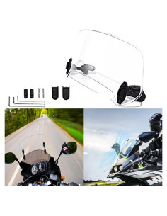 Extensión de Parabrisas Universal REWOLFNUS 210mm Transparente