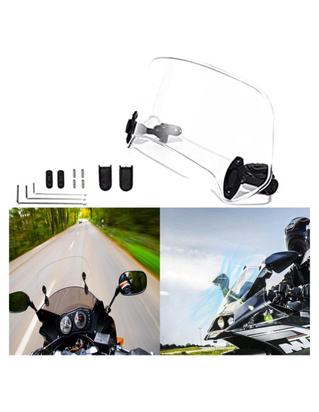 Extensión de Parabrisas Universal REWOLFNUS 210mm Transparente