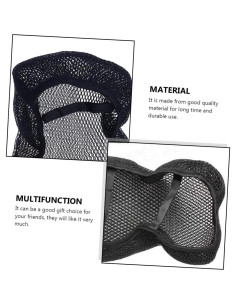 Cubierta de Asiento de Motocicleta SEWOART Universal 3D Malla 2