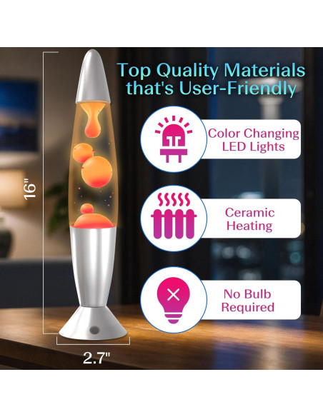 Lámpara LED Jambo 16" con Control Remoto 17 Colores