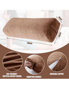 Almohada de Yoga HOMBYS YOGA241125 Espuma Desmenuzada 69.85x25.91cm 2