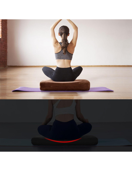 Almohada de Yoga HOMBYS YOGA241125 Espuma Desmenuzada 69.85x25.91cm