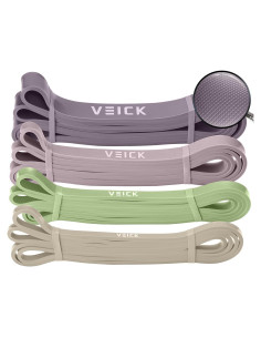 Bandas de Resistencia VEICK HQ4006 - Juego de 4 para Entrenamiento