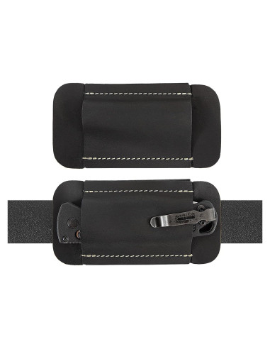 Funda de Cuchillo de Cuero Qchengsan para Cinturón Compacta