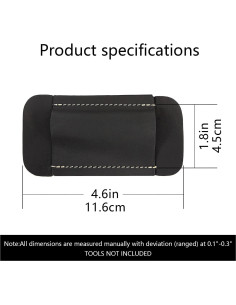 Funda de Cuchillo de Cuero Qchengsan para Cinturón Compacta 2