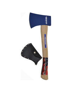 Hacha de Campamento Vaughan VN33224 con Funda de Nogal