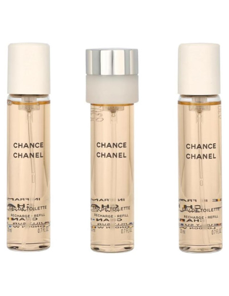 CHANEL Chance Twist & Spray Recarga 3x20ml Fragancia Floral