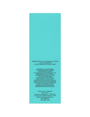 Loción Corporal Tiffany & Co. 200ml - Fragancia Iris