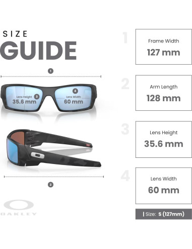 Gafas de sol Oakley Gascan para hombres + Correa + Kit