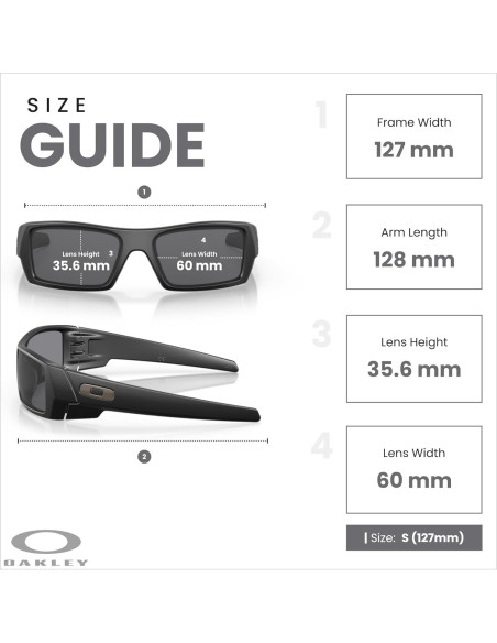 Gafas de sol Oakley Gascan para hombres + Correa + Kit iWear