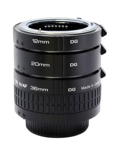 Juego de tubos de extensión Kenko Auto DG 12mm 20mm 36mm Canon 2