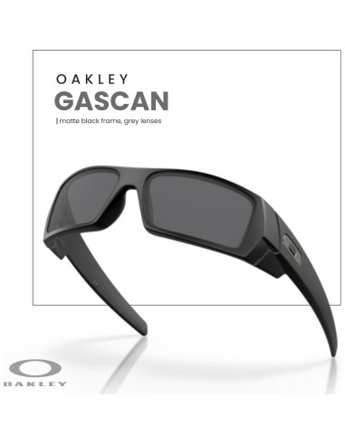 Gafas de sol Oakley Gascan para hombres + Correa + Kit iWear