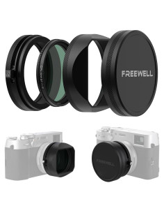 Kit de Filtros Híbridos Freewell CPL/GMIST para Fuji X100 - Negro