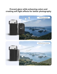 Kit de Filtros Híbridos Freewell CPL/GMIST para Fuji X100 - Negro 2