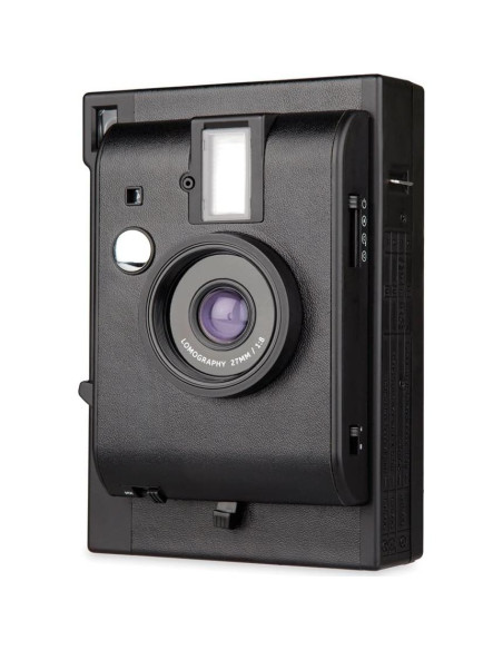 Cámara Lomo'Instant Negra - Instantánea con Lente Gran Angular